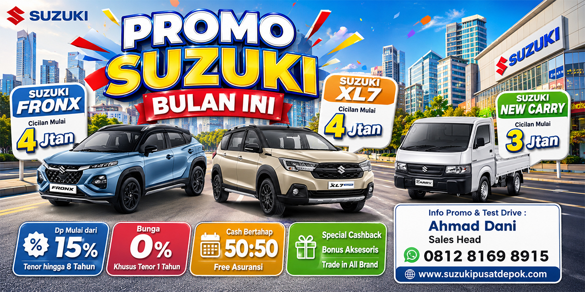Promo suzuki Bulan ini